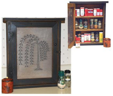 Burnished Willow Spice Cabinet - The Fox Decor